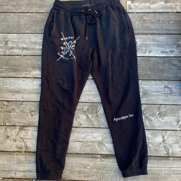 Ksubi Black Crest Lo-Fi Liberty Trak Lounge Pants Large - Picture 4 of 7